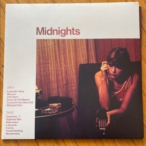 Taylor Swift Midnights Blood Moon Edition Vinyl
